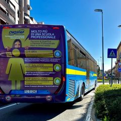 Pubblicità dinamica autobus Provincia di Cuneo