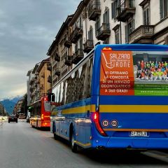 Pubblicità dinamica autobus Provincia di Cuneo