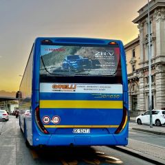 Pubblicità dinamica autobus Provincia di Cuneo