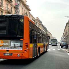 Pubblicità dinamica autobus Cuneo