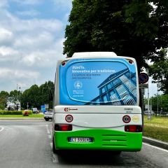 Pubblicità dinamica autobus Cuneo