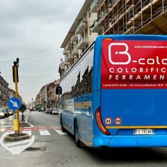 Pubblicità dinamica autobus Provincia di Cuneo