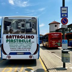 Pubblicità dinamica autobus Provincia di Cuneo