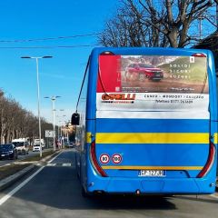 Pubblicità dinamica autobus Provincia di Cuneo