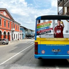 Pubblicità dinamica autobus Provincia di Cuneo