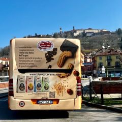 Pubblicità dinamica autobus Mondovì