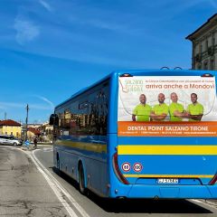 Pubblicità dinamica autobus Provincia di Cuneo