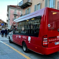 Pubblicità dinamica autobus Mondovì