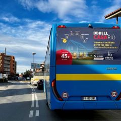 Pubblicità dinamica autobus Provincia di  Cuneo