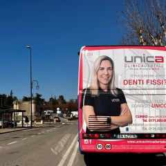 Pubblicità dinamica autobus Provincia di  Cuneo