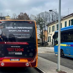 Pubblicità dinamica autobus Novi Ligure