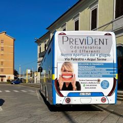 Pubblicità dinamica autobus Provincia di Alessandria