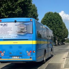 Pubblicità dinamica autobus Provincia di Alessandria