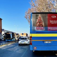 Pubblicità dinamica autobus  Provincia di Alessandria