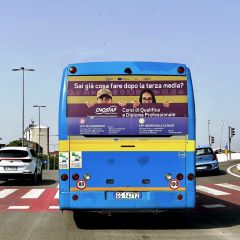 Pubblicità dinamica autobus  Provincia di Alessandria