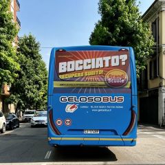Pubblicità dinamica autobus Provincia di Asti