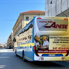 Pubblicità dinamica autobus Provincia di Cuneo