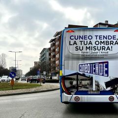 Pubblicità dinamica autobus Provincia di Cuneo