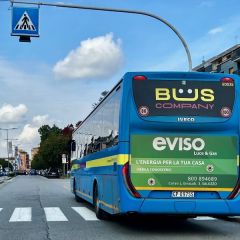 Pubblicità dinamica autobus Provincia di Cuneo