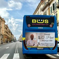 Pubblicità dinamica autobus Provincia di Cuneo