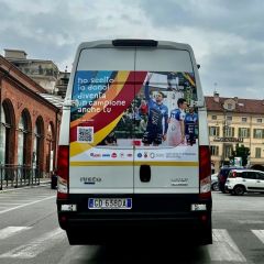 Pubblicità dinamica autobus Savigliano