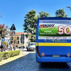 Pubblicità dinamica autobus Provincia di Cuneo