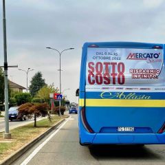 Pubblicità dinamica autobus Provincia di Cuneo