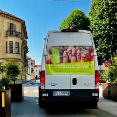 Pubblicità dinamica autobus Savigliano