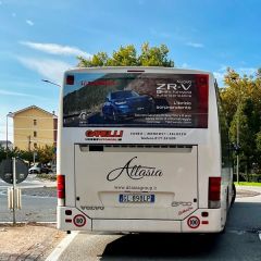 Pubblicità dinamica autobus Provincia di Cuneo