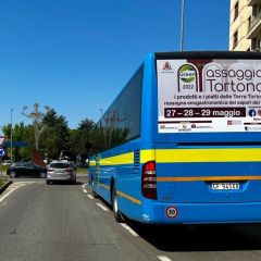 Pubblicità dinamica autobus Provincia di Alessandria