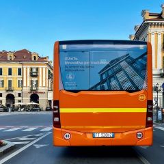 Pubblicità dinamica autobus Cuneo