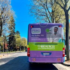 Pubblicità dinamica autobus Provincia di Alessandria