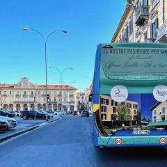 Pubblicità dinamica autobus Provincia di Alessandria