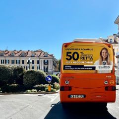 Pubblicità dinamica autobus Cuneo