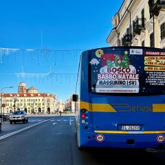 Pubblicità dinamica autobus Provincia di Cuneo