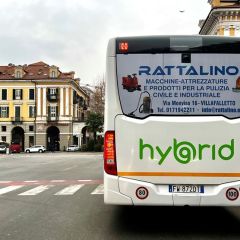 Pubblicità dinamica autobus Cuneo