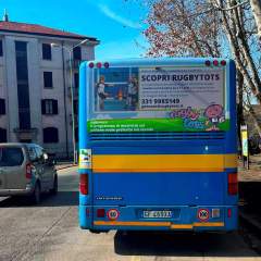 Pubblicità dinamica autobus Provincia di Alessandria