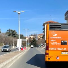 Pubblicità dinamica autobus Cuneo