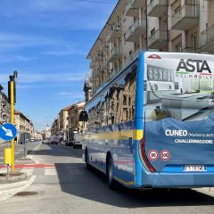 Pubblicità dinamica autobus Provincia di Cuneo