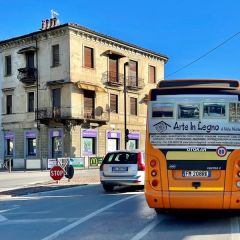 Pubblicità dinamica autobus Bra