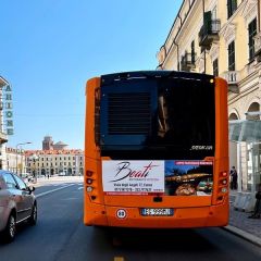 Pubblicità dinamica autobus Cuneo