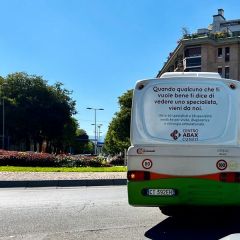 Pubblicità dinamica autobus Cuneo