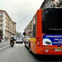 Pubblicità dinamica autobus Cuneo