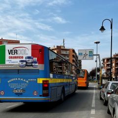 Pubblicità dinamica autobus Provincia di Cuneo