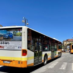 Pubblicità dinamica autobus Mondovì