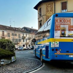 Pubblicità dinamica autobus Tortona