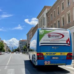 Pubblicità dinamica autobus Provincia di Cuneo