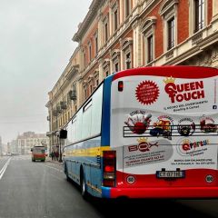 Pubblicità dinamica autobus Provincia di Cuneo