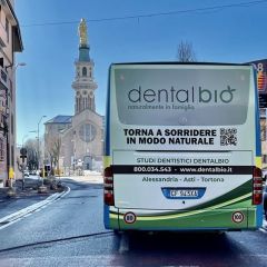 Pubblicità dinamica autobus Provincia di Alessandria