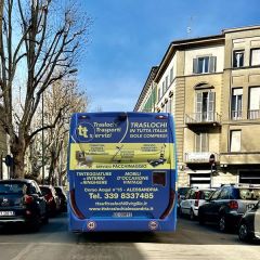 Pubblicità dinamica autobus Provincia di Alessandria